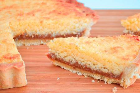 Tarta de Coco con Dulce de Leche